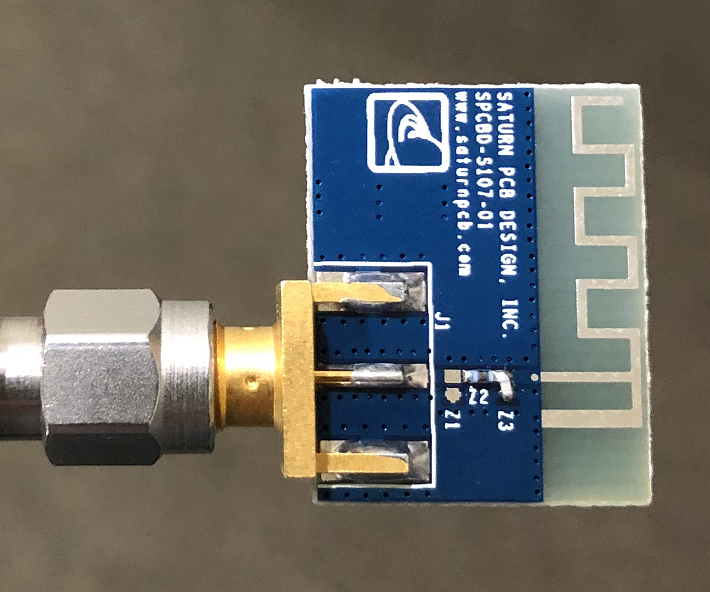 Testing 2.4GHz PIFA