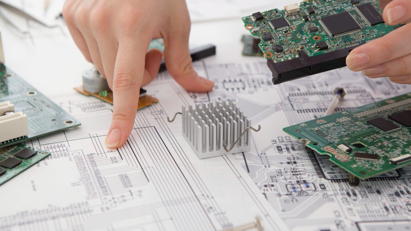 PCB board and diagram